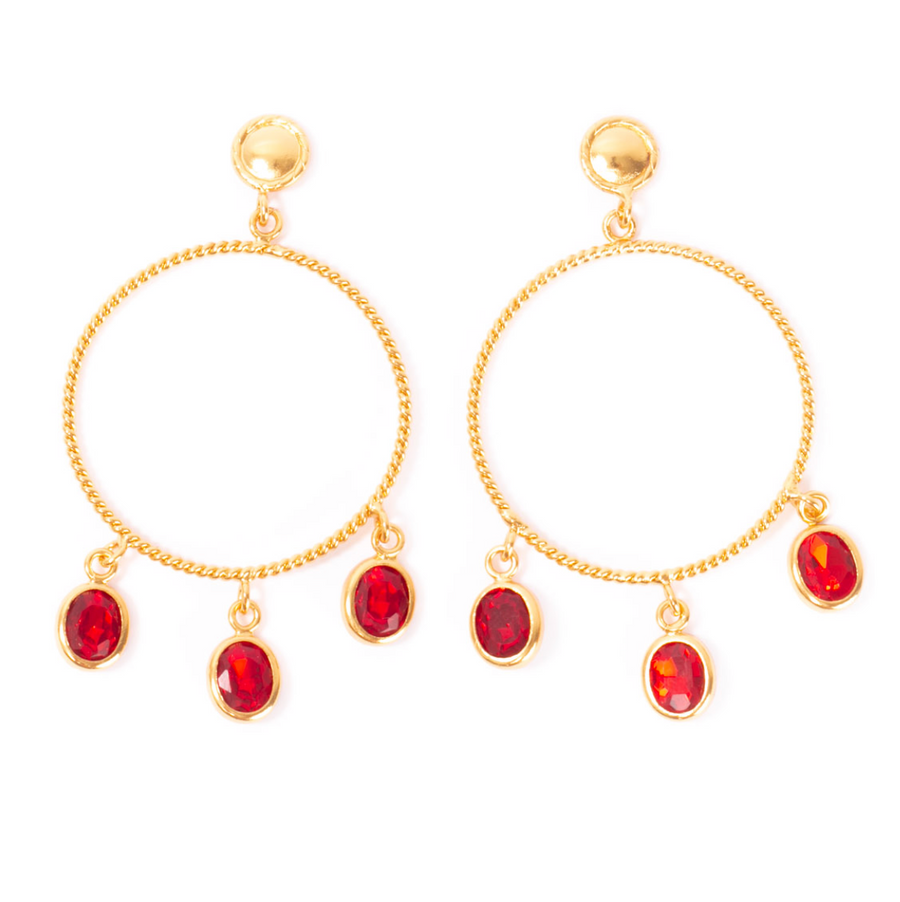 Arete Sour Rojo